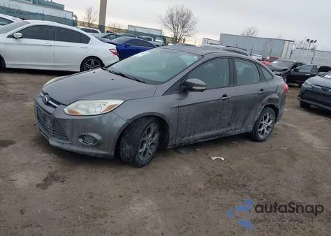 2013 Ford Focus Se from USA, damaged, VIN 1FADP3F23DL225580